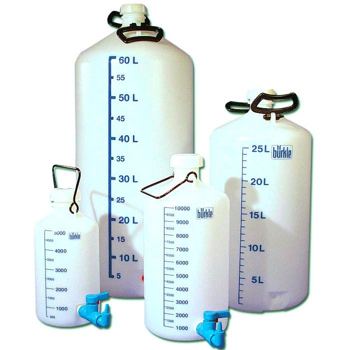 Bidon HDPE avec robinet 20L - Matériel de Laboratoire
