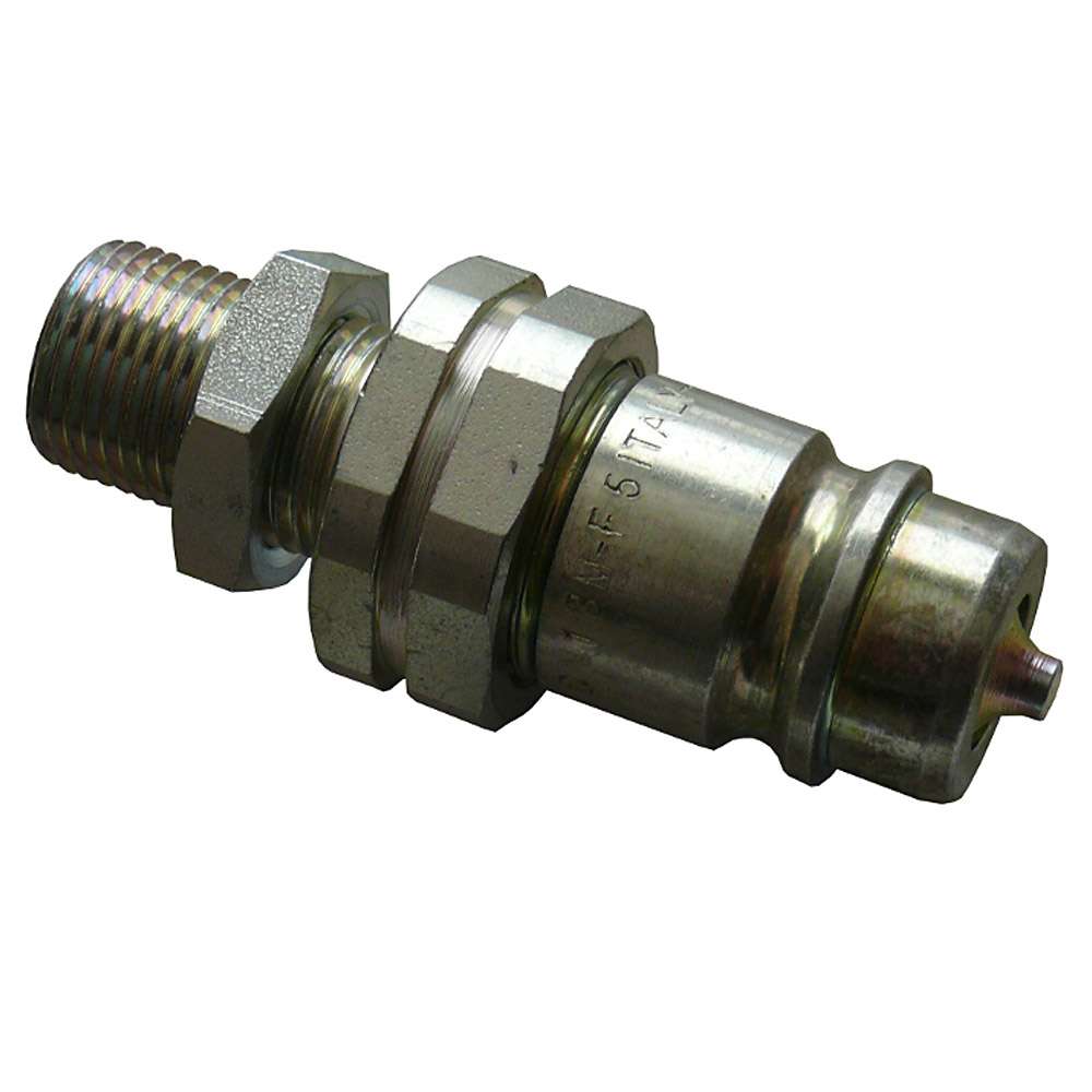 Raccord hydraulique - acier galvanisé - pour raccord sur tuyau selon DIN  2353